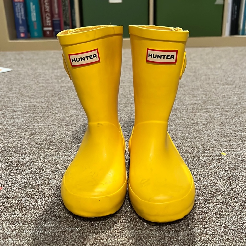Kids first Hunter rain boots Yellow